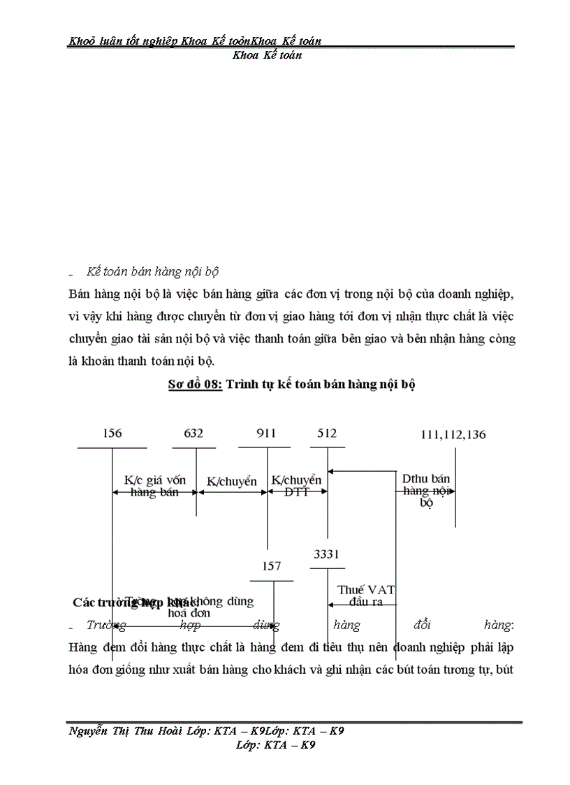 image for page Hoàn thiện kế toán bán hàng và xác định kết quả bán hàng tại Văn phòng tổng công ty rau quả, nông sản