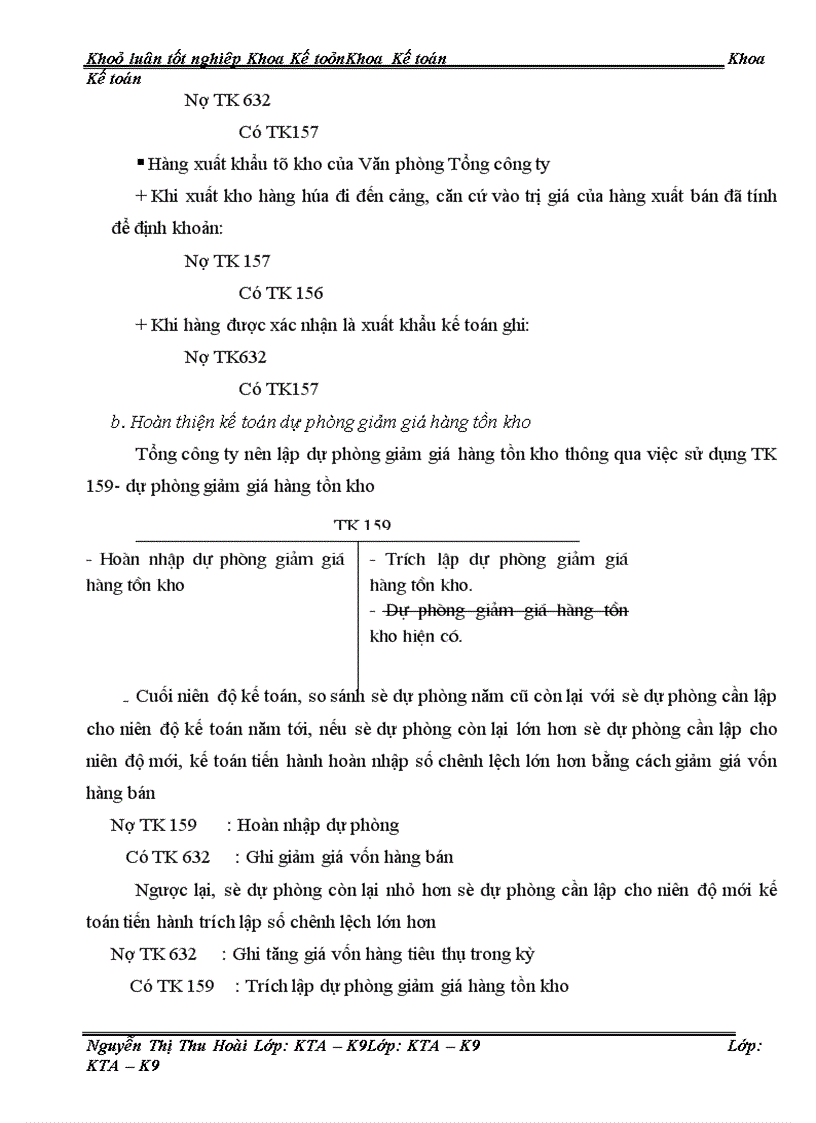 image for page Hoàn thiện kế toán bán hàng và xác định kết quả bán hàng tại Văn phòng tổng công ty rau quả, nông sản