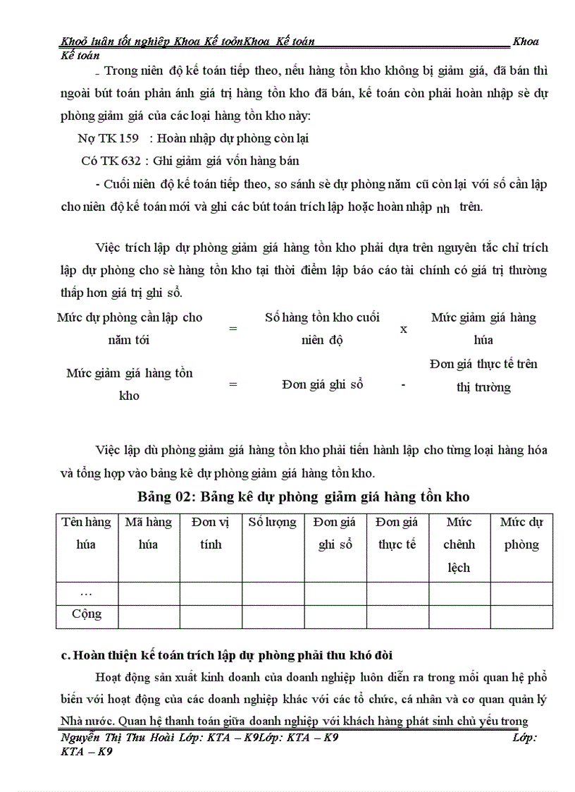 image for page Hoàn thiện kế toán bán hàng và xác định kết quả bán hàng tại Văn phòng tổng công ty rau quả, nông sản