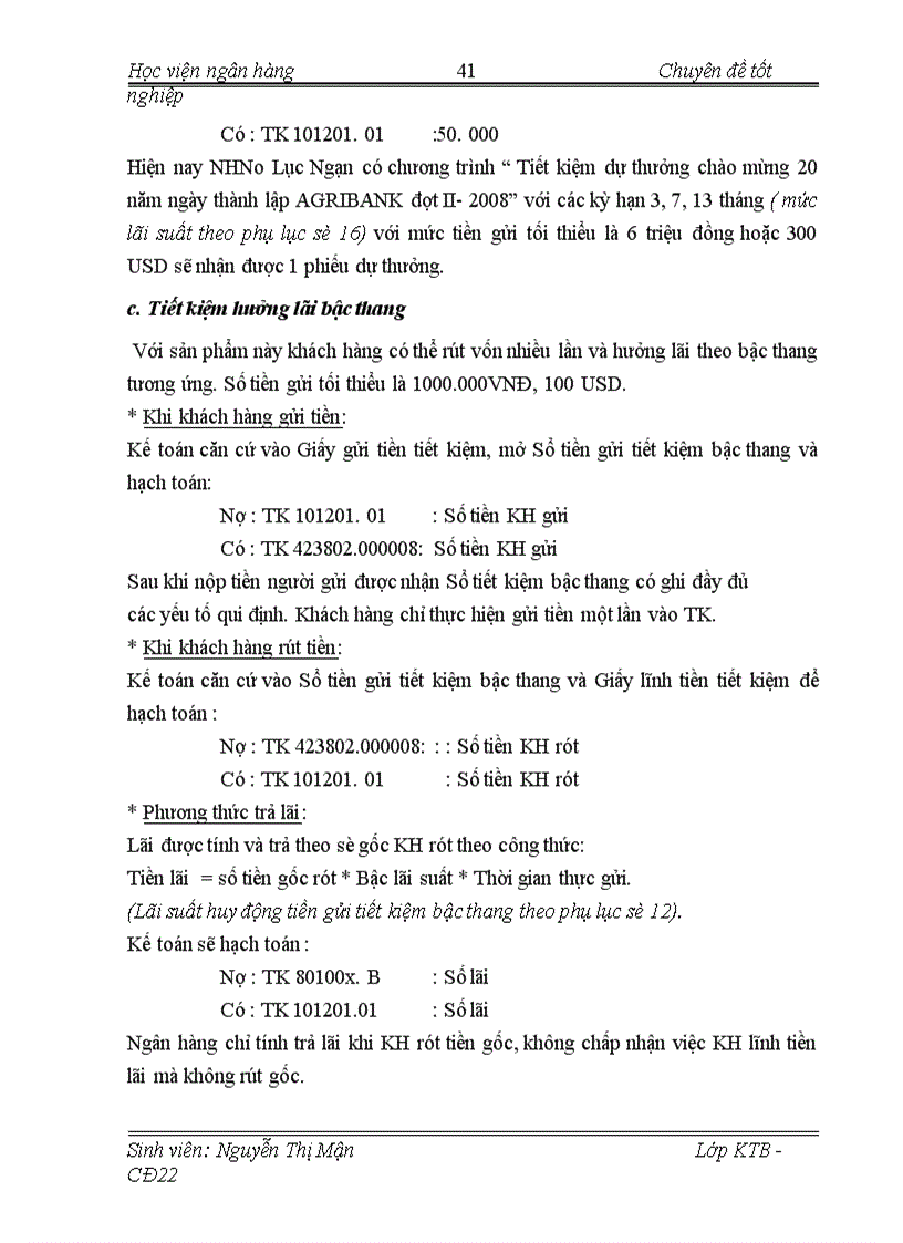 image for page Hoàn thiện công tác kế toán huy động vốn tại NHNo&PTNT huyện Lục Ngạn