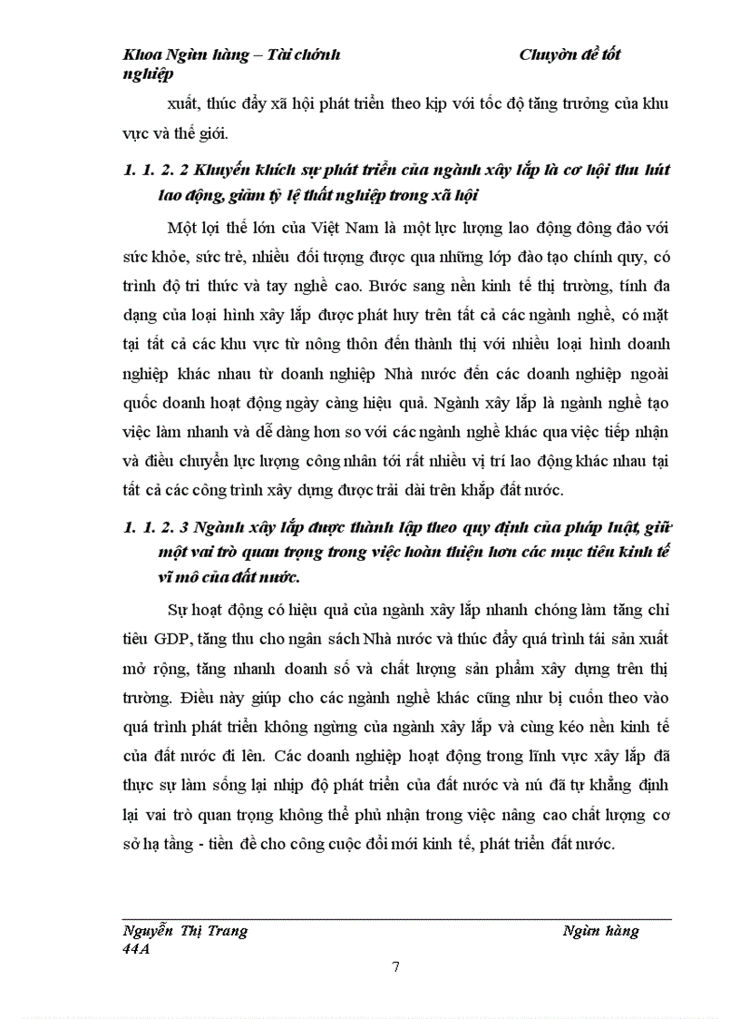 image for page Nâng cao chất lượng tín dụng ngắn hạn trong lĩnh vực xây lắp tại Chi nhánh Ngân hàng Đầu tư và Phát triển Cầu Giấy
