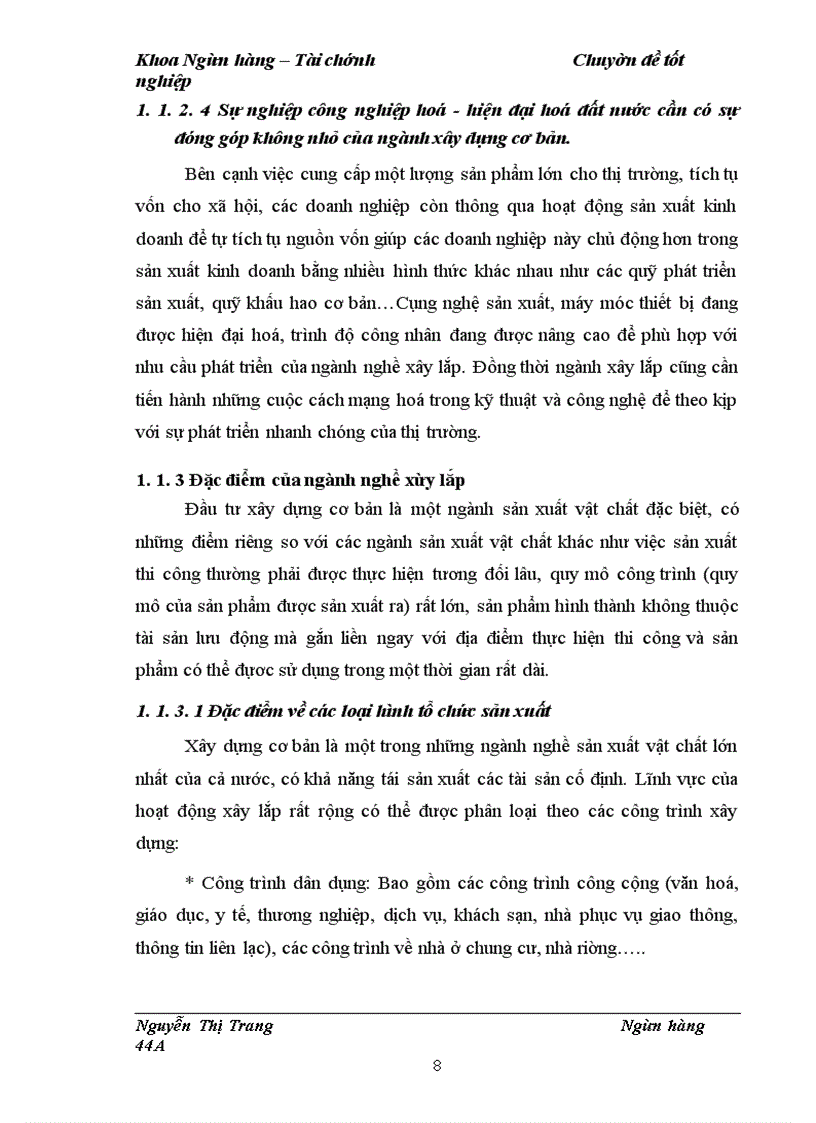 image for page Nâng cao chất lượng tín dụng ngắn hạn trong lĩnh vực xây lắp tại Chi nhánh Ngân hàng Đầu tư và Phát triển Cầu Giấy