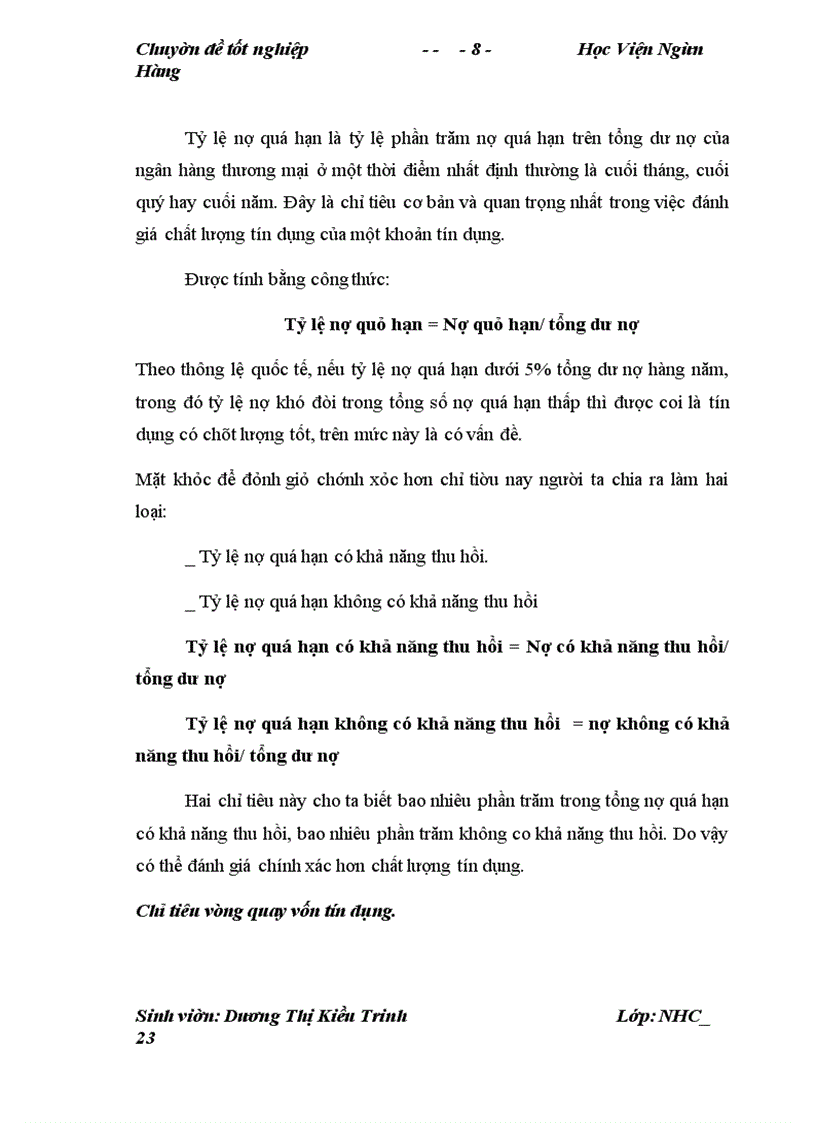 image for page Giải pháp nâng cao chất lượng tín dụng tại Ngân hàng No &PTNT quận Cầu Giấy