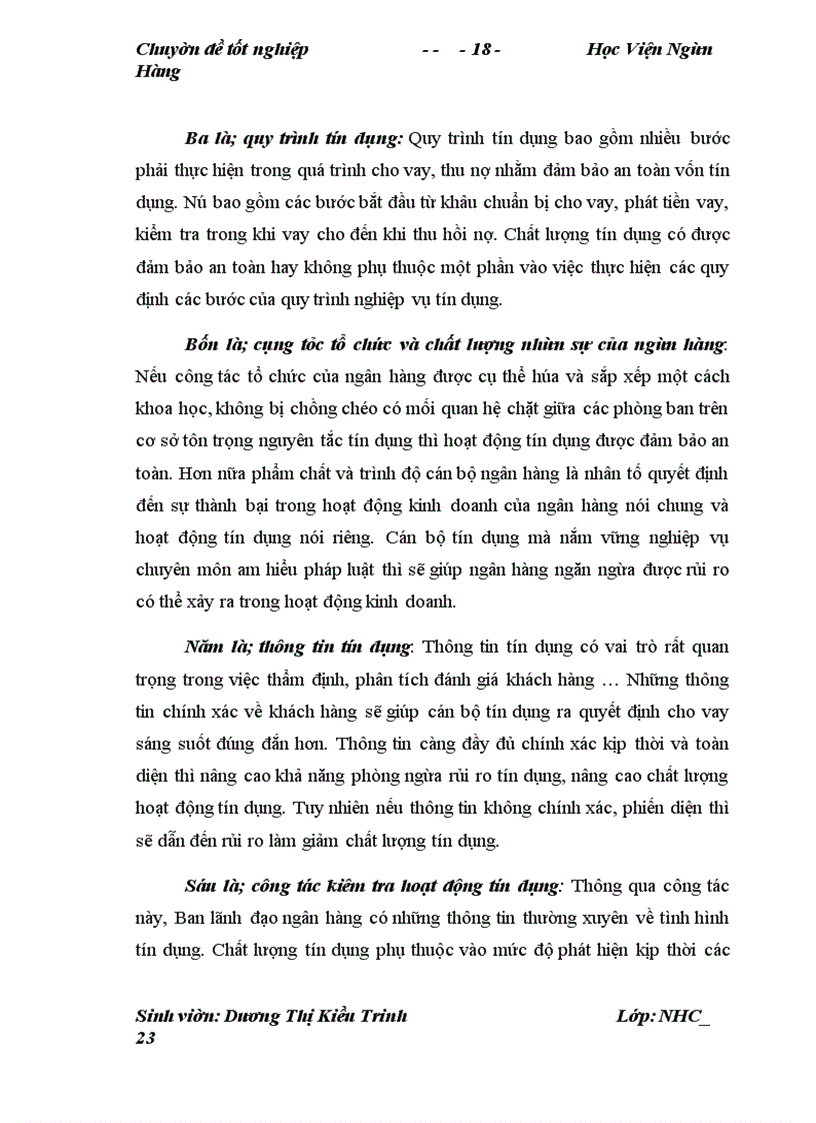 image for page Giải pháp nâng cao chất lượng tín dụng tại Ngân hàng No &PTNT quận Cầu Giấy