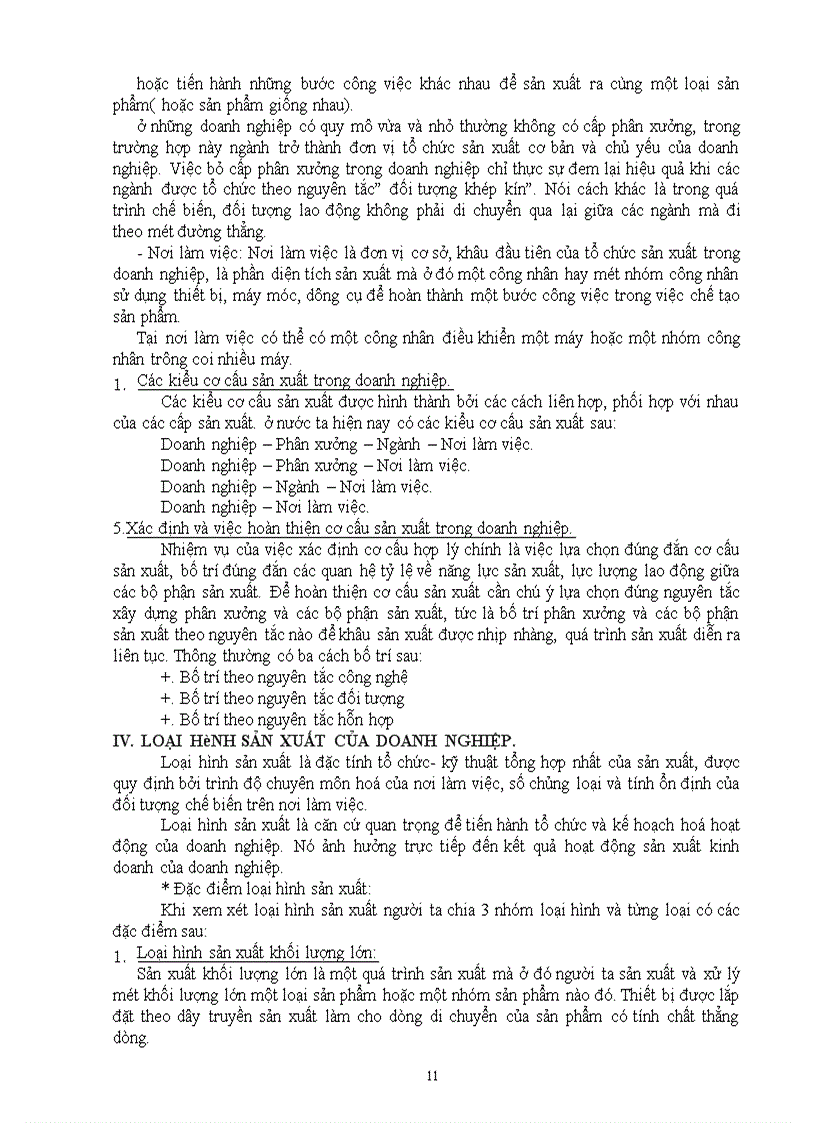 image for page Tổ chức sản xuất trong doanh nghiệp