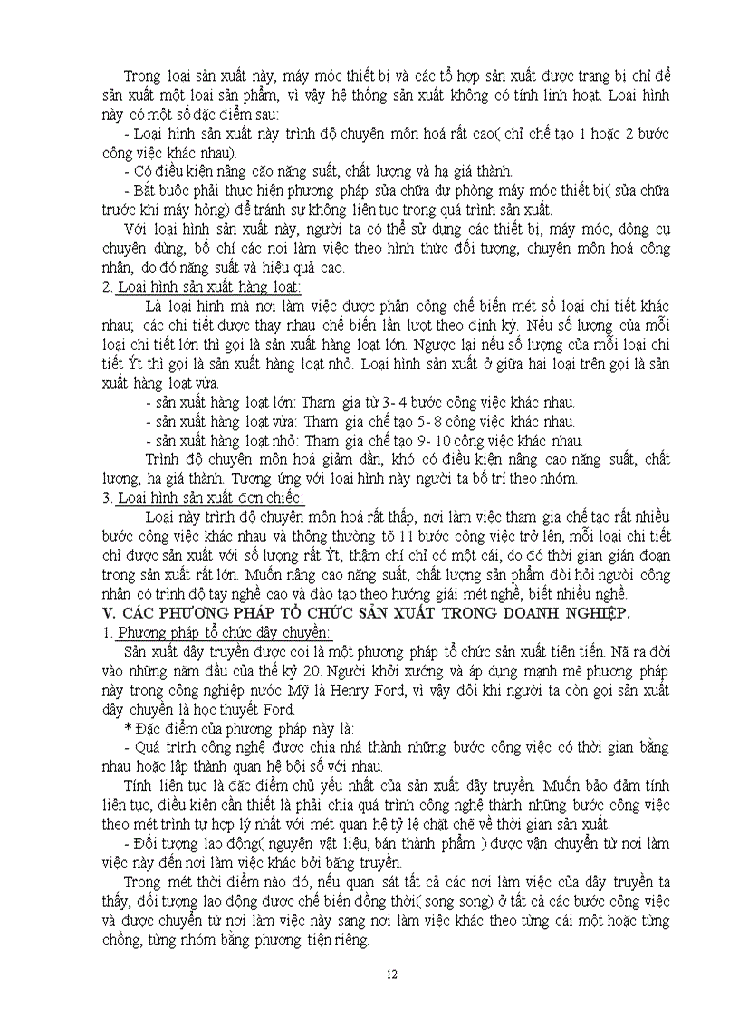 image for page Tổ chức sản xuất trong doanh nghiệp