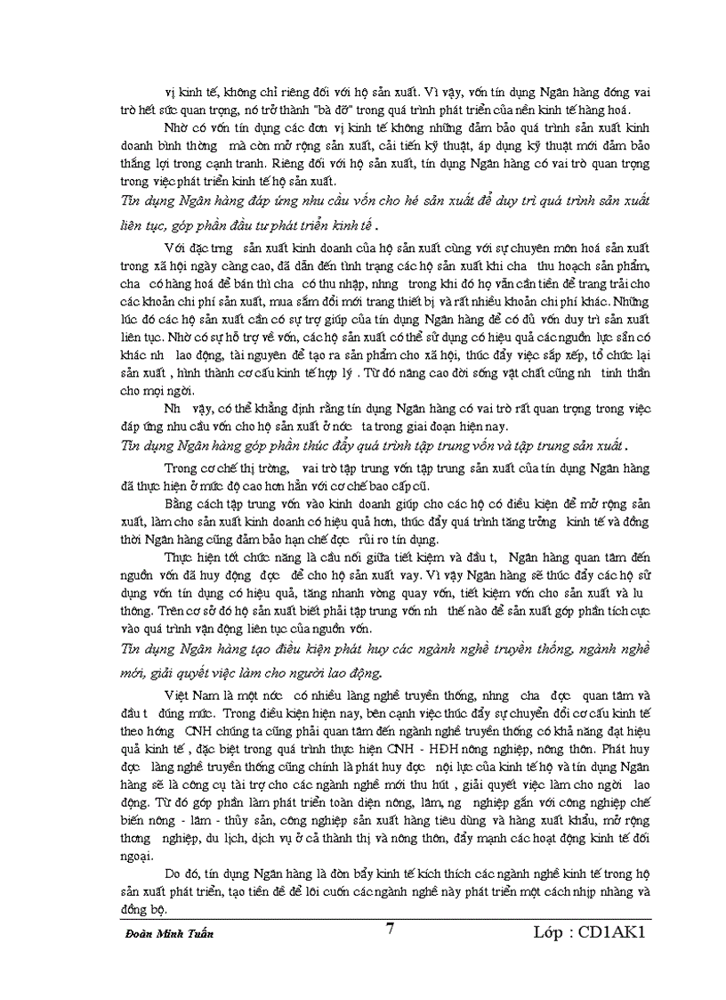 image for page Giải pháp nâng cao hiệu quả Tín dụng đối với hộ sản xuất tại Ngân hàng nông nghiệp & phát triển nông thôn huyện Đức Thọ