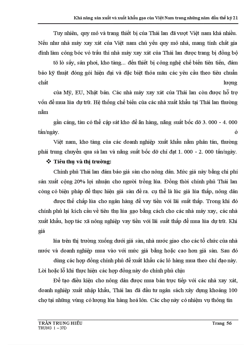 image for page Khả năng sản xuất và xuất khẩu gạo của Việt Nam trong những năm đầu thế kỷ 21