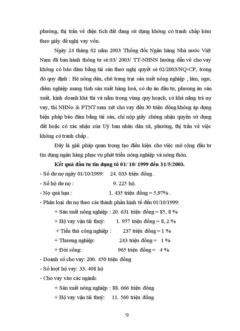 image for page Giải pháp nhằm nâng cao hiệu quả sử dụng vốn tại Ngân hàng nông nghiệp và phát triển nông thôn chi nhánh Lương Tài-Bắc Ninh