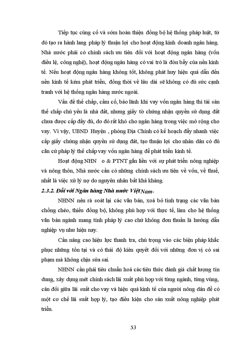 image for page Giải pháp nhằm nâng cao hiệu quả sử dụng vốn tại Ngân hàng nông nghiệp và phát triển nông thôn chi nhánh Lương Tài-Bắc Ninh