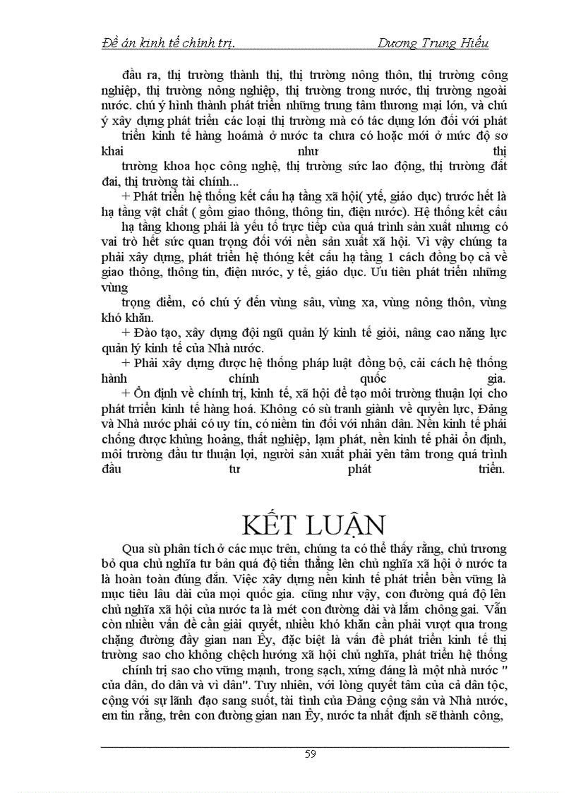 image for page Thực trạng và những giải pháp chủ yếu về quá độ lên cnxh ở nước ta