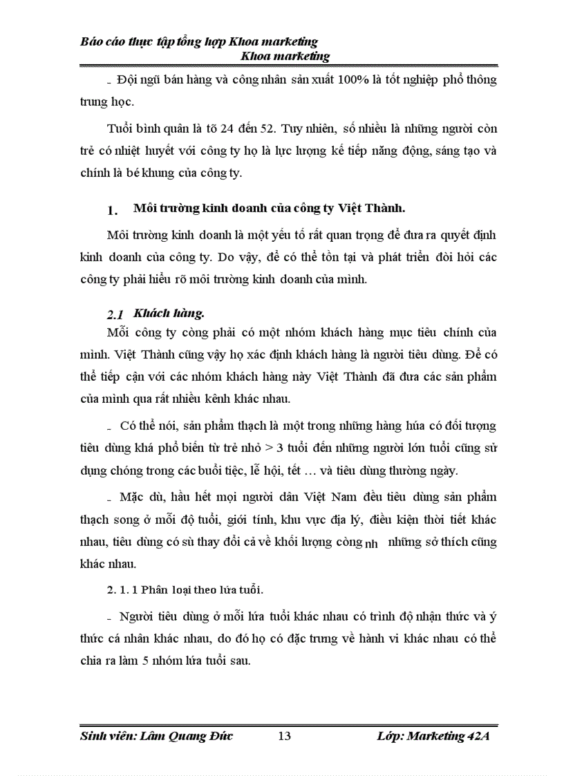 image for page Hoàn thiện hệ thống marketing mix của công ty THHH Việt Thành