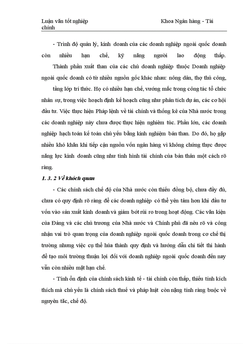 image for page Giải pháp mở rộng hoạt động cho vay đối với doanh nghiệp ngoài quốc doanh tại Sở giao dịch – Ngân hàng Đầu tư và Phát triển Việt Nam