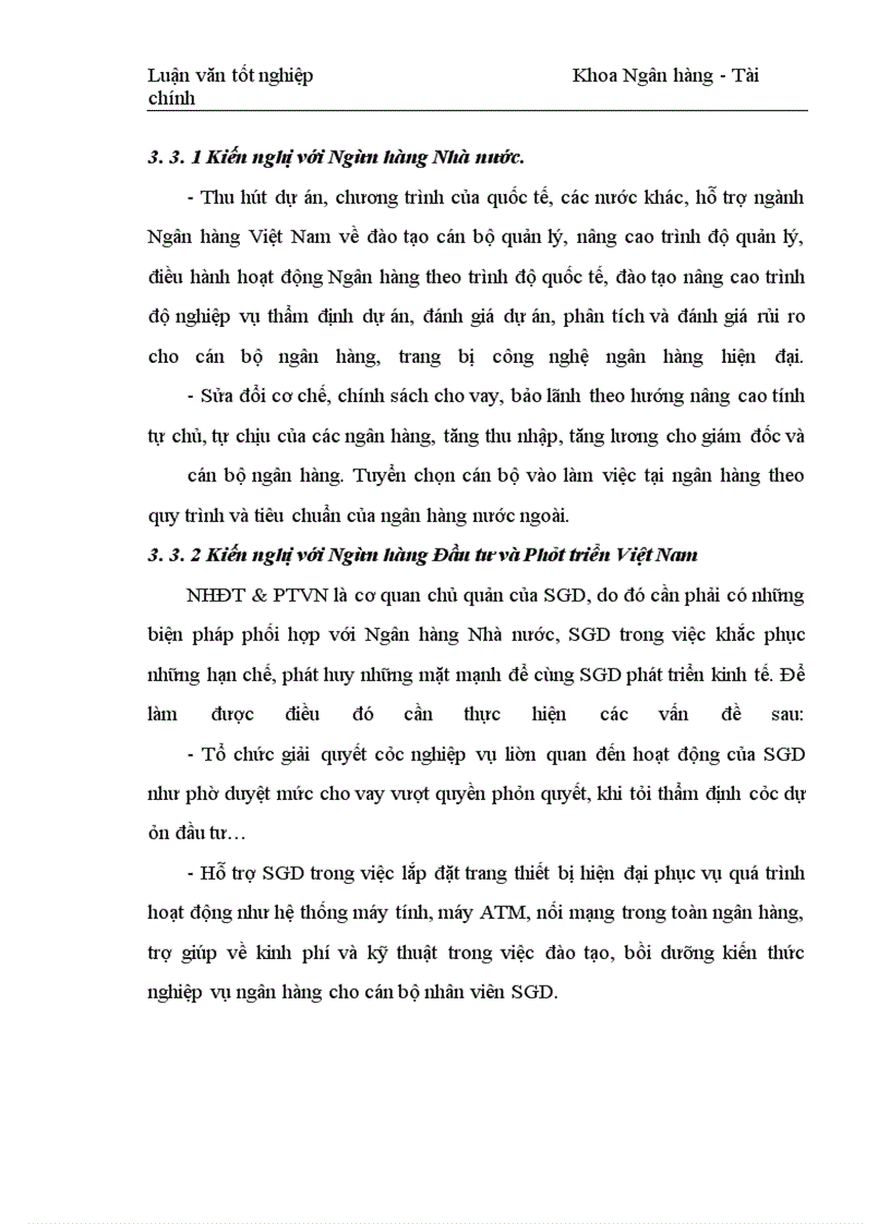 image for page Giải pháp mở rộng hoạt động cho vay đối với doanh nghiệp ngoài quốc doanh tại Sở giao dịch – Ngân hàng Đầu tư và Phát triển Việt Nam