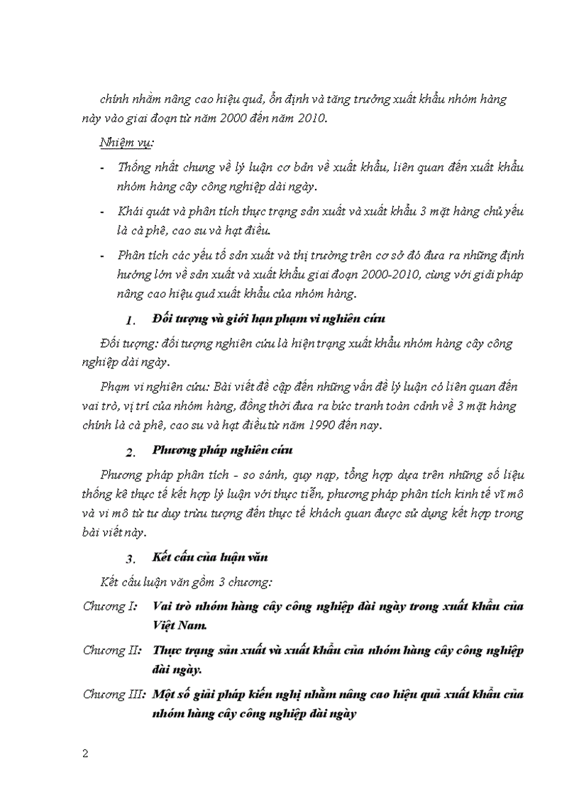 image for page Thực trạng và một số giải pháp đẩy mạnh xuất khẩu nhóm hàng cây công nghiệp dài ngày
