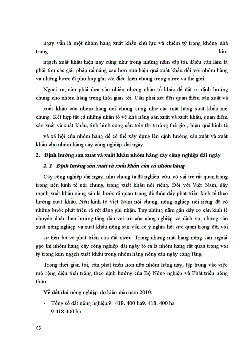 image for page Thực trạng và một số giải pháp đẩy mạnh xuất khẩu nhóm hàng cây công nghiệp dài ngày