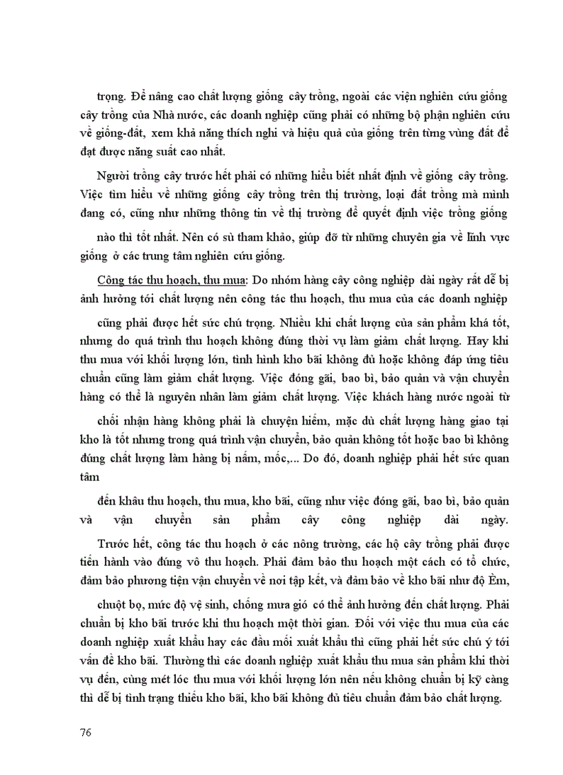 image for page Thực trạng và một số giải pháp đẩy mạnh xuất khẩu nhóm hàng cây công nghiệp dài ngày