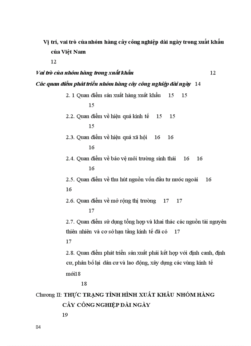 image for page Thực trạng và một số giải pháp đẩy mạnh xuất khẩu nhóm hàng cây công nghiệp dài ngày