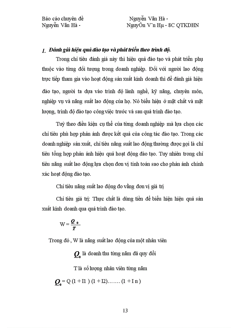 image for page Đưa ra phương hướng nhằm nâng cao hiệu quả công tác đào tạo và phát triển nguồn nhân lực tại Công ty Sông Đà I, tạo cho công ty có một đội ngũ cán bộ công nhân viên chức có trình độ chuyên môn vững vàng