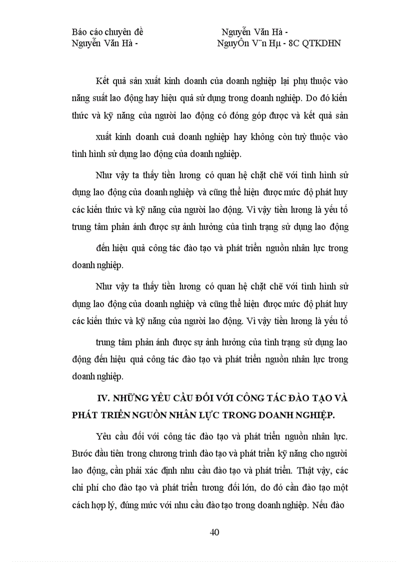 image for page Đưa ra phương hướng nhằm nâng cao hiệu quả công tác đào tạo và phát triển nguồn nhân lực tại Công ty Sông Đà I, tạo cho công ty có một đội ngũ cán bộ công nhân viên chức có trình độ chuyên môn vững vàng