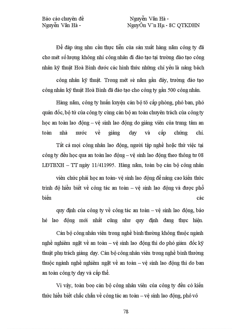 image for page Đưa ra phương hướng nhằm nâng cao hiệu quả công tác đào tạo và phát triển nguồn nhân lực tại Công ty Sông Đà I, tạo cho công ty có một đội ngũ cán bộ công nhân viên chức có trình độ chuyên môn vững vàng