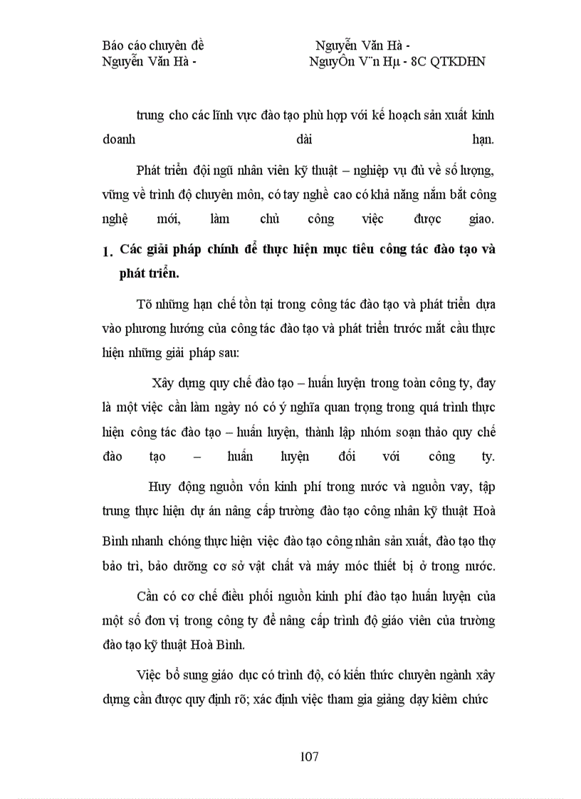 image for page Đưa ra phương hướng nhằm nâng cao hiệu quả công tác đào tạo và phát triển nguồn nhân lực tại Công ty Sông Đà I, tạo cho công ty có một đội ngũ cán bộ công nhân viên chức có trình độ chuyên môn vững vàng