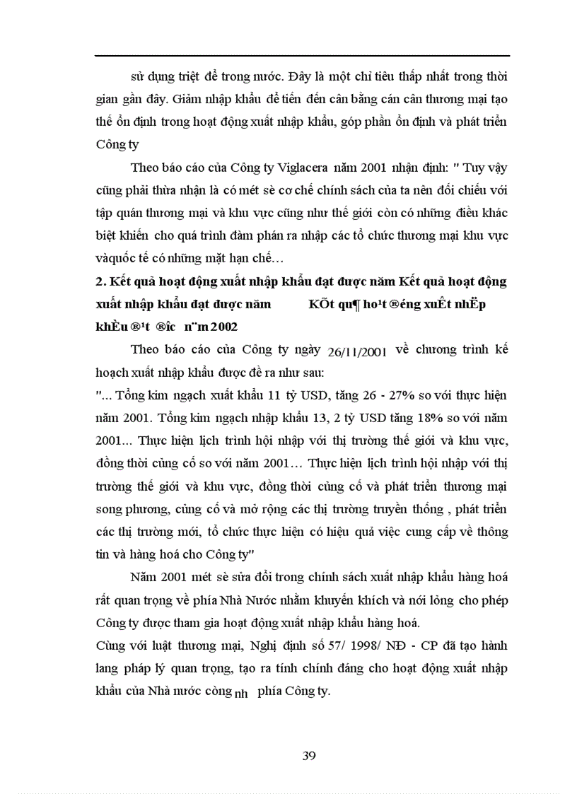 image for page Một số giải pháp nhằm thúc đẩy hoạt động xuất khẩu của Công ty kinh doanh và xuất nhập khẩu Viglacera đến 2010.