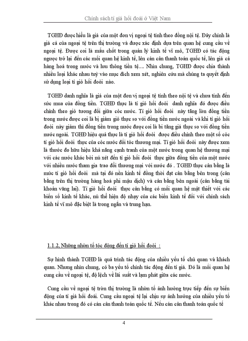 image for page Tỉ giá hối đoái và chính sách tỉ giá hối đoái ở Việt Nam