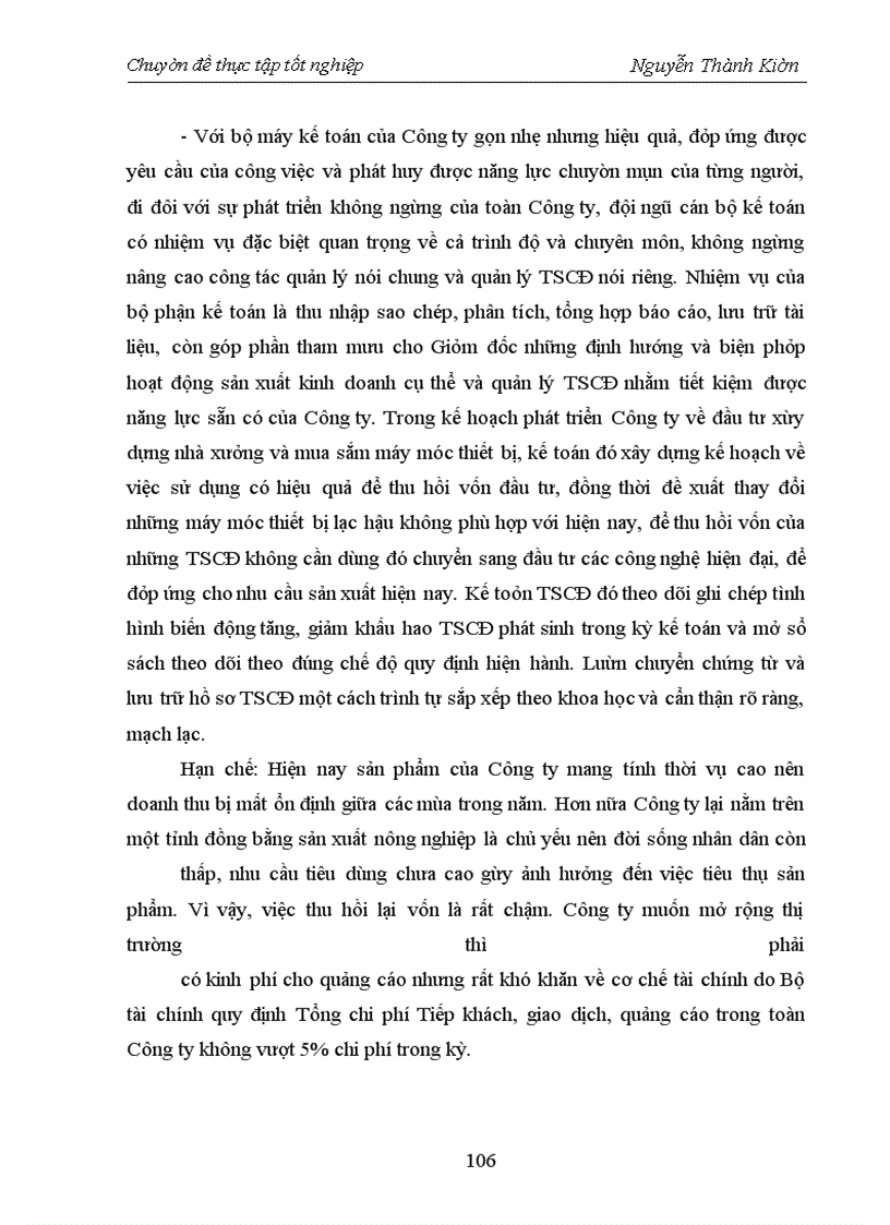 image for page Hoàn thiện hạch toán Tài sản cố định tại Công ty cổ phần Hải sản Thái Bình