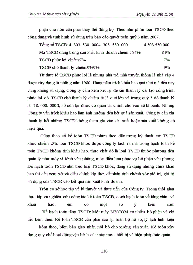 image for page Hoàn thiện hạch toán Tài sản cố định tại Công ty cổ phần Hải sản Thái Bình