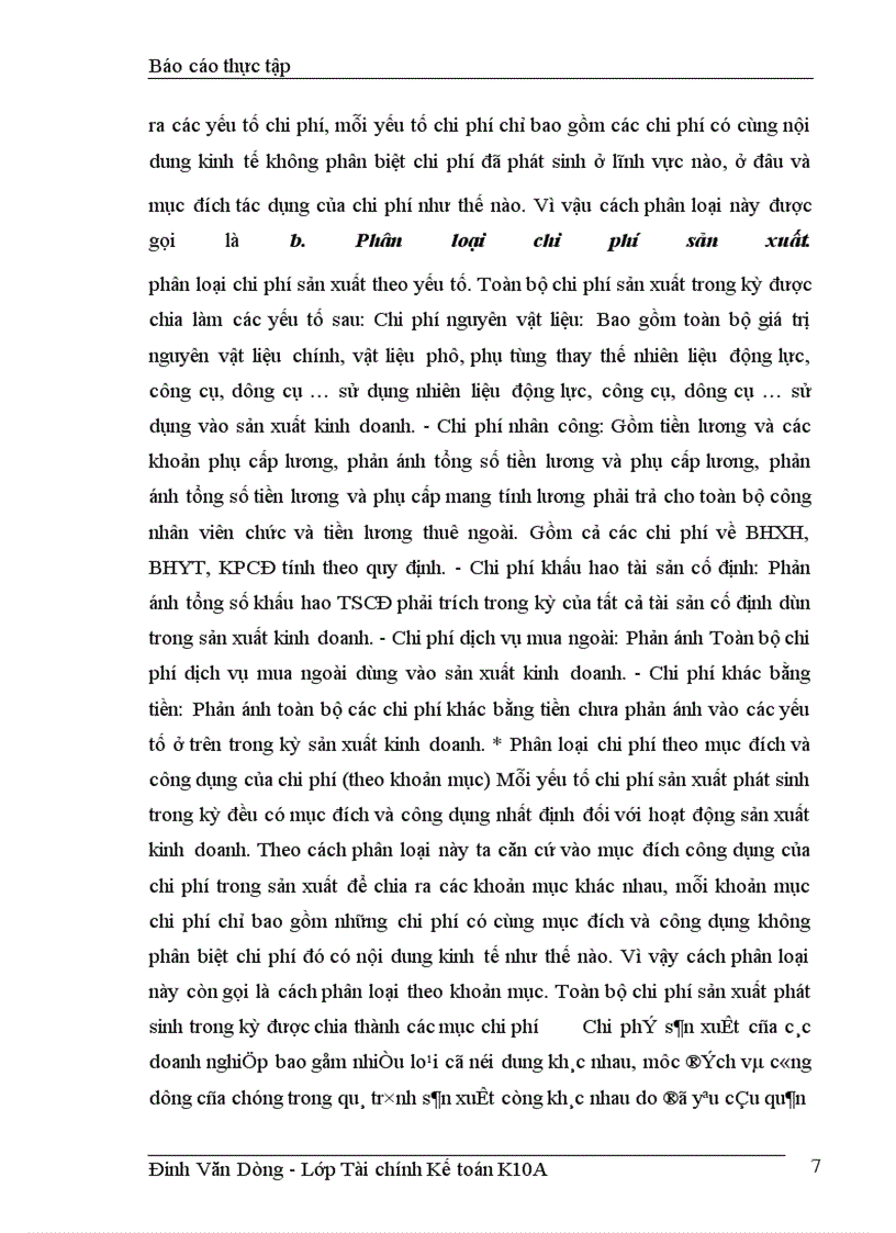 image for page Hoạch toán chi phí và tính giá thành của công tác kế toán tại công ty Gạch ốp lát HN