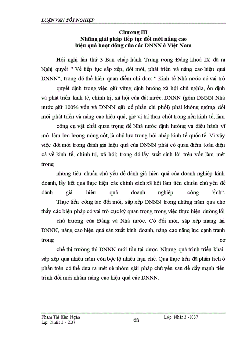 image for page Một số giải pháp đẩy mạnh hơn nữa tiến trình đổi mới, nâng cao hiệu quả hoạt động các doanh nghiệp Nhà nước