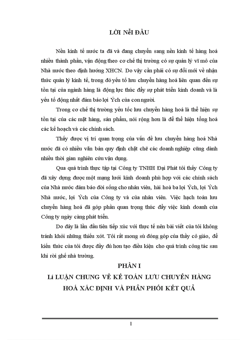 image for page Kế toán lưu chuyển hàng hoá xác định và phân phối kết quả