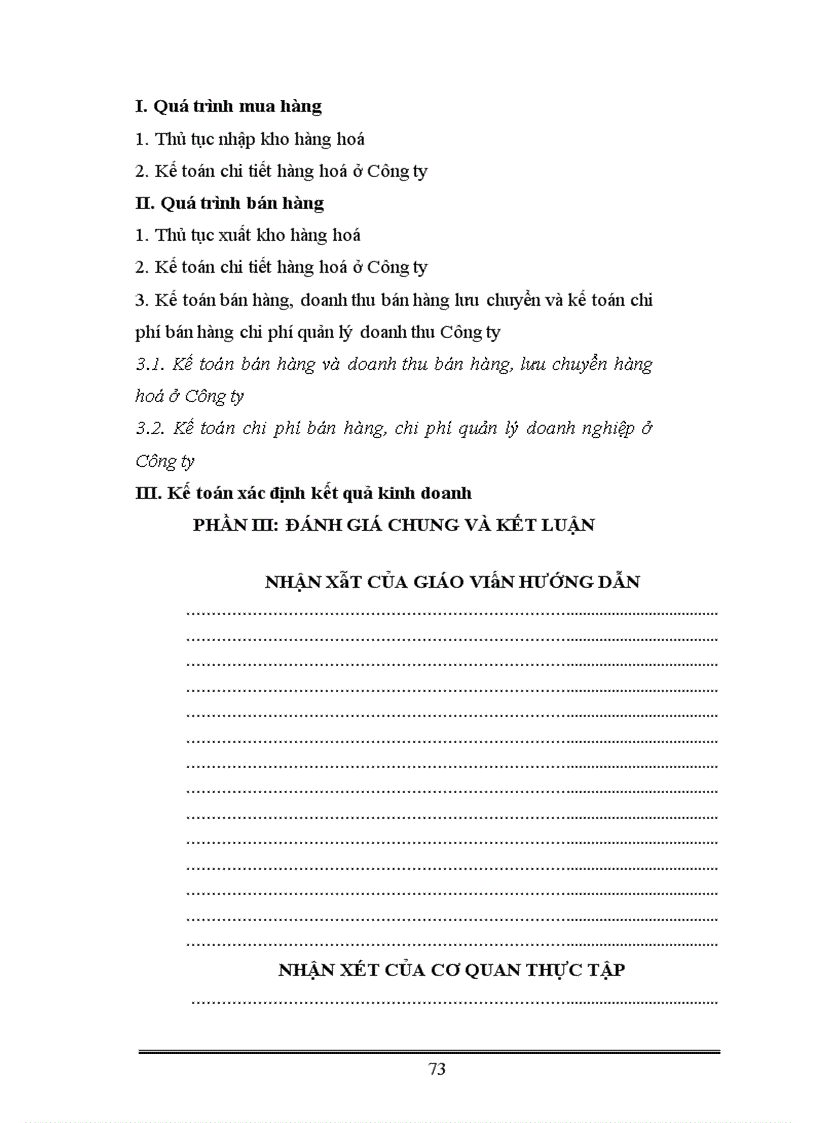 image for page Kế toán lưu chuyển hàng hoá xác định và phân phối kết quả