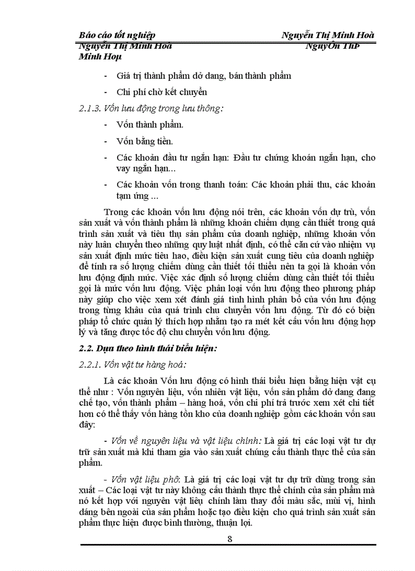 image for page Một số biện pháp nhằm nâng cao hiệu quả quản lý và sử dụng vốn lưu động trong Hợp tác xã công nghiệp Hoàng Long