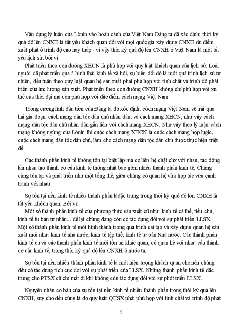 image for page Hồ Chí Minh đã chủ trương xây dựng cơ cấu kinh tế hàng hóa nhiều thành phần trong thời kỳ quá độ