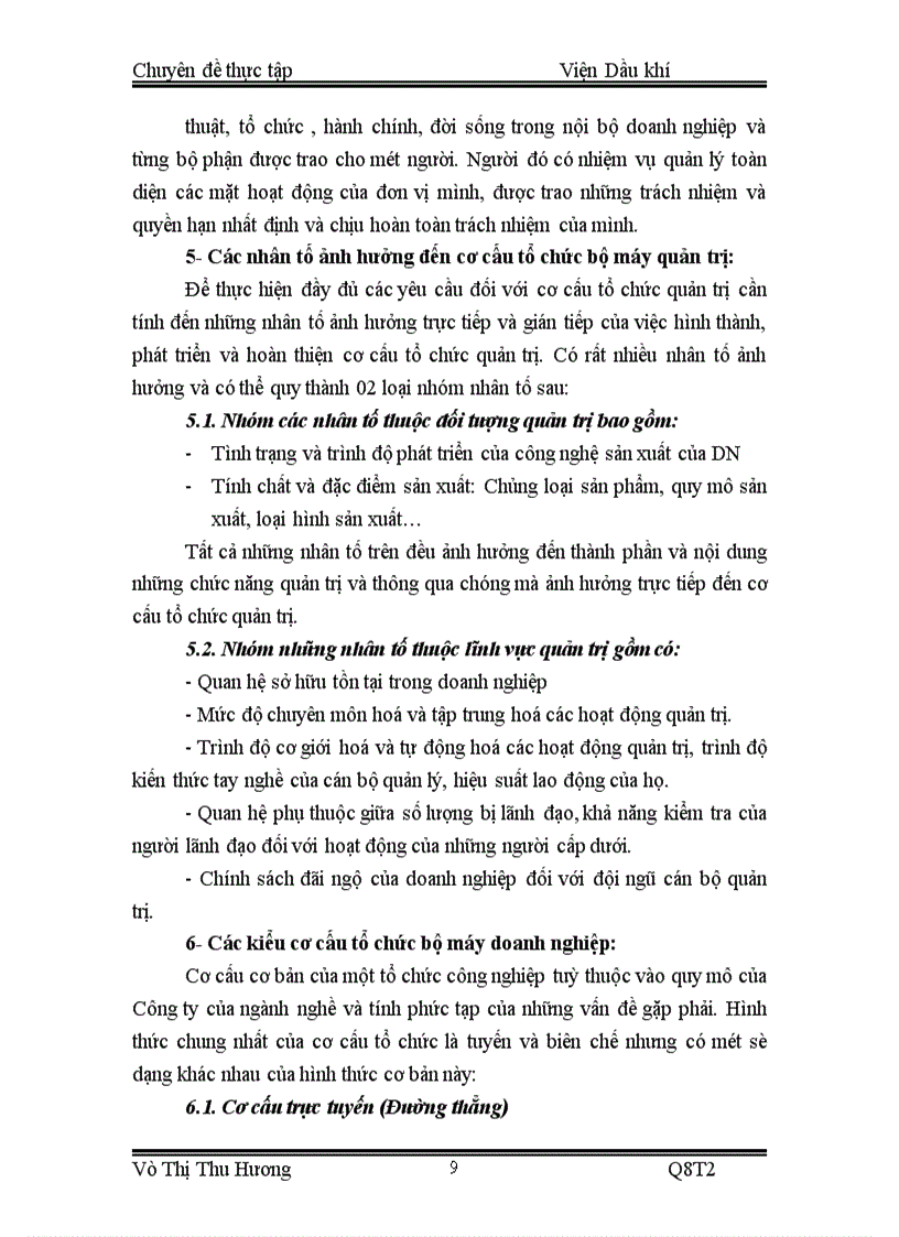 image for page Báo cáo thực tập tại Viện Dầu khí