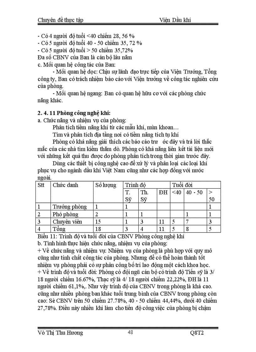 image for page Báo cáo thực tập tại Viện Dầu khí