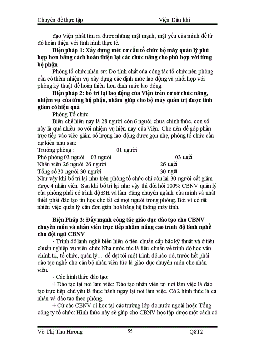 image for page Báo cáo thực tập tại Viện Dầu khí