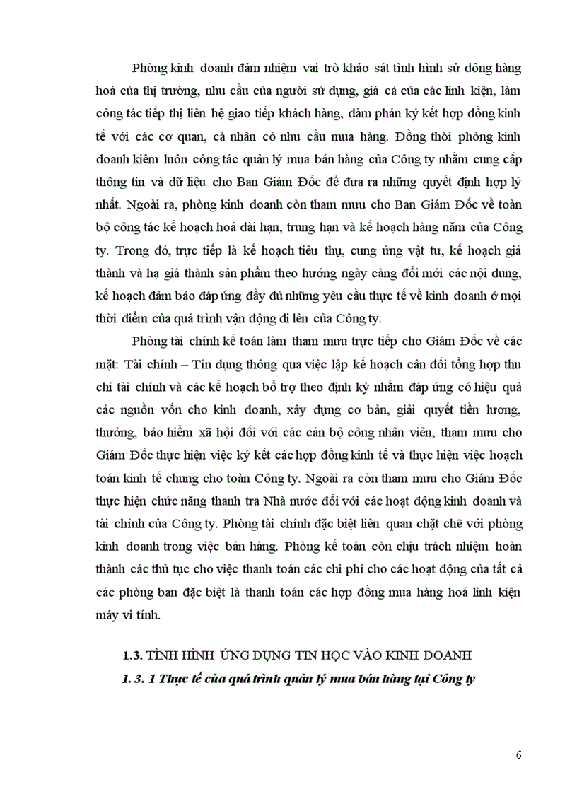 image for page Quản lý mua bán hàng cho Công ty thiết bị điện tử tin học Sao Sáng