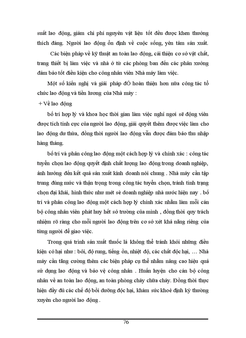 image for page Vận dụng một số phương pháp thống kê phân tích tình hình lao động và tiền lương ở Nhà máy thuốc lá Thăng Long thời kỳ