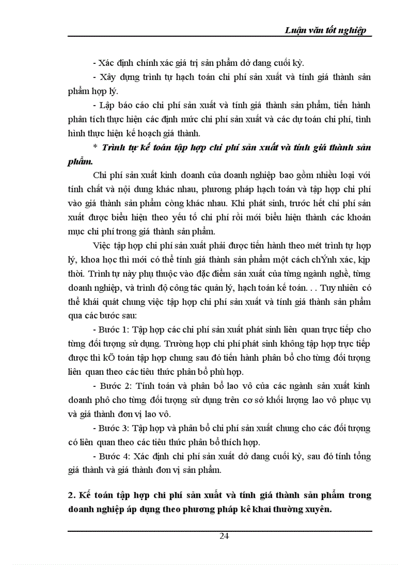 image for page Hoàn thiện công tác kế toán tập hợp chi phí sản xuất và tính giá thành sản phẩm tại Nhà máy Bánh Kẹo Biên Hoà 2