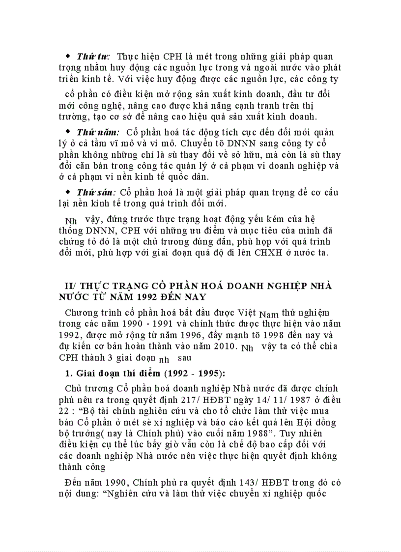 image for page Đánh giá chung về quá trình cổ phần hóa DNNN ở Việt Nam.