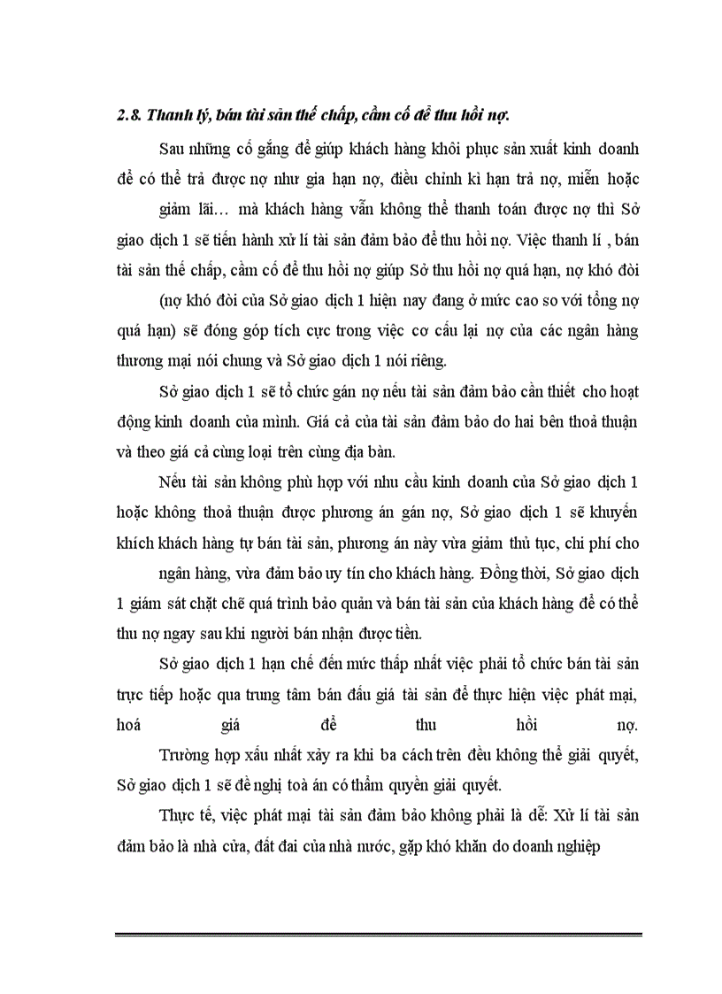 image for page Giải pháp nhằm hạn chế rủi ro tín dụng tại Sở giao dịch 1- ngân hàng công thương Việt Nam