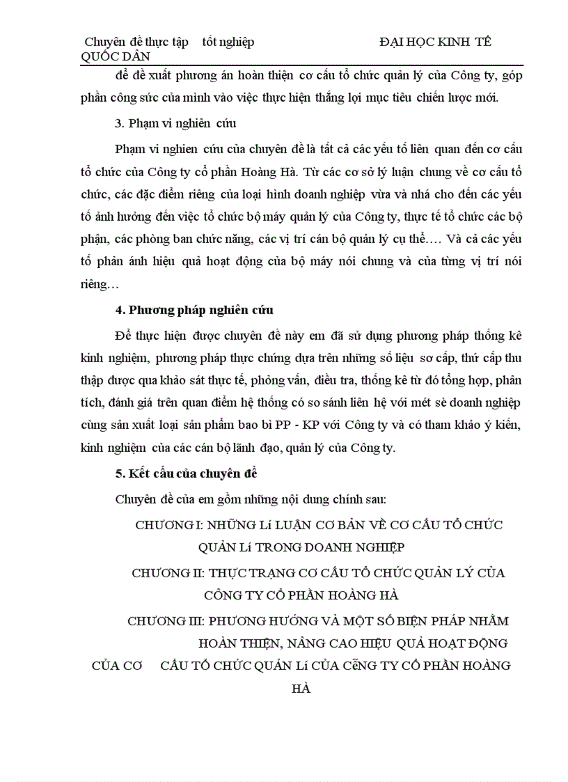 image for page Hoàn thiện Cơ cấu tổ chức quản lý của Công ty cổ phân Hoàng Hà