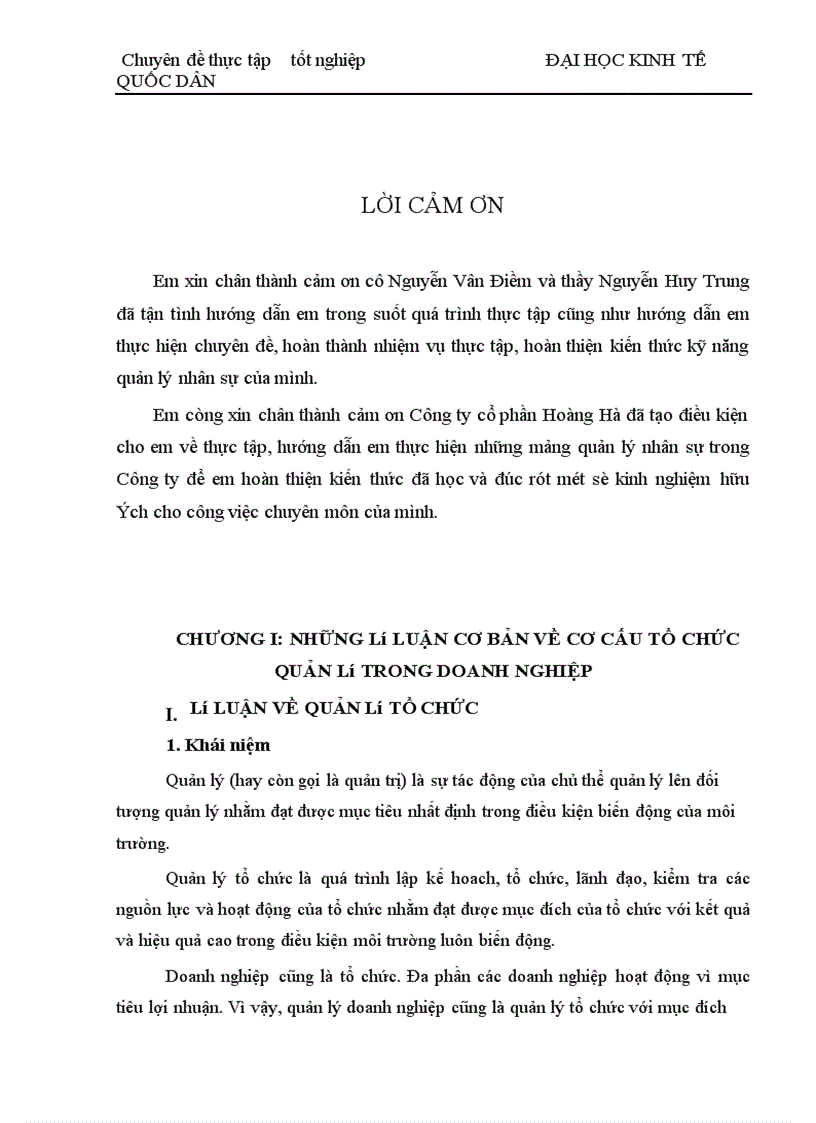 image for page Hoàn thiện Cơ cấu tổ chức quản lý của Công ty cổ phân Hoàng Hà