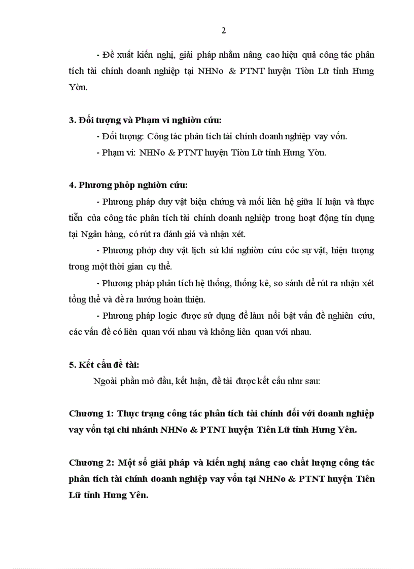 image for page Một số giải pháp nâng cao chất lượng phân tích tài chính đối với doanh nghiệp vay vốn tại chi nhánh NHNo&PTNT huyện Tiên Lữ tỉnh Hưng Yên