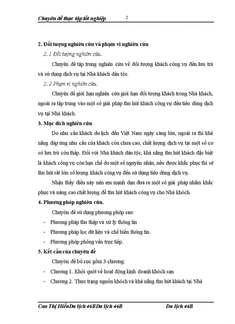 image for page Một số giải pháp nhằm nâng cao khả năng thu hút khách du lịch công vụ trong nước tại Nhà khách dân tộc