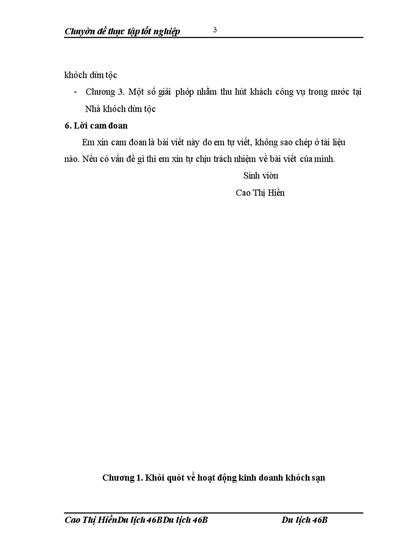 image for page Một số giải pháp nhằm nâng cao khả năng thu hút khách du lịch công vụ trong nước tại Nhà khách dân tộc
