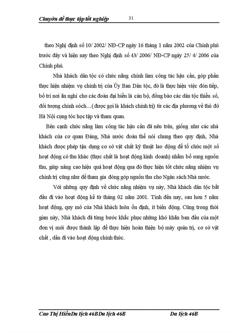 image for page Một số giải pháp nhằm nâng cao khả năng thu hút khách du lịch công vụ trong nước tại Nhà khách dân tộc